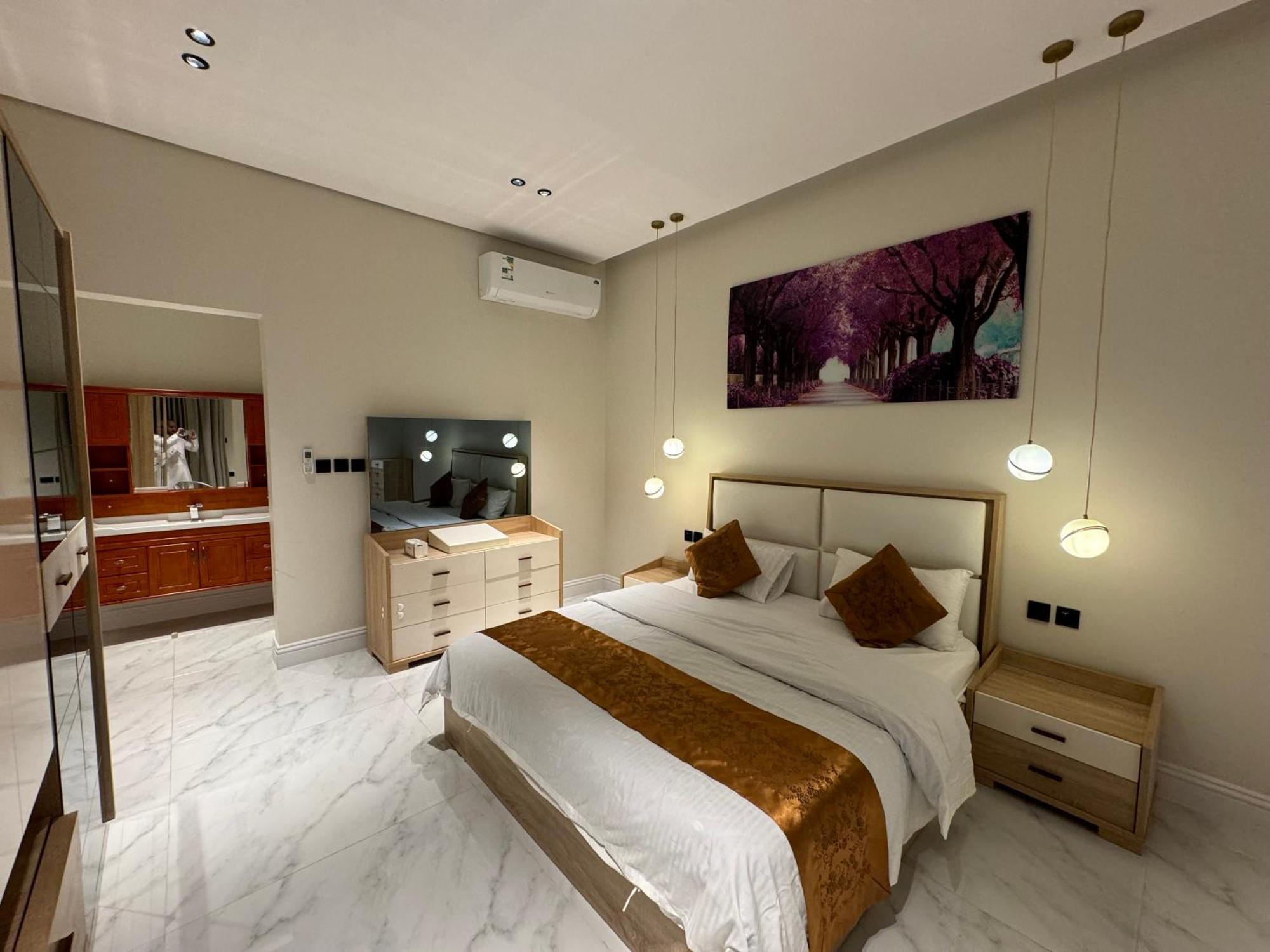 ارضية فاخرة ٣ غرف وصالة دخول ذاتي ٧ Apartment Riyadh